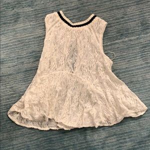 Free People Lace Shirt